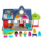 Fisher-Price Little People Friends Together Play House Toddler Learning Playset, 10 Pieces - Thumbnail 1 of 6
