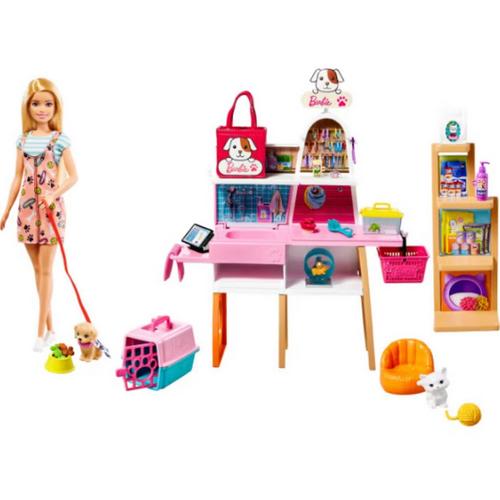 Barbie Doll And Pet Boutique Playset - Blonde - Primary Image