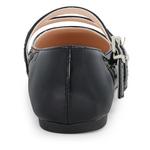 Little Girls' Jessica Simpson Amy Double Strap Flats - Thumbnail 7 of 7