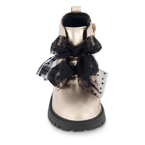 Toddler Girls' Jessica Simpson Daria Double Bow Dress Boots - Primary Image