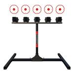 Birchwood Casey 5 Spring Loaded Self-Resetting Targets with Plate Rack - Thumbnail 1 of 2