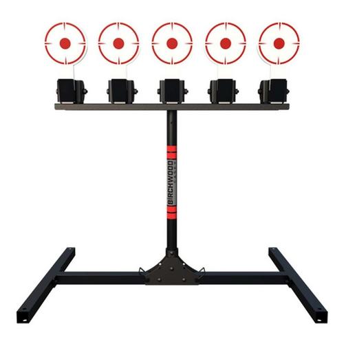 Birchwood Casey 5 Spring Loaded Self-Resetting Targets with Plate Rack - Primary Image