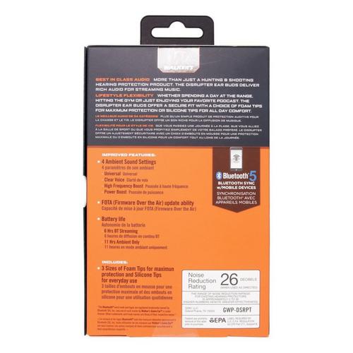 Walker's Disrupter Bluetooth Ear Plugs - Primary Image