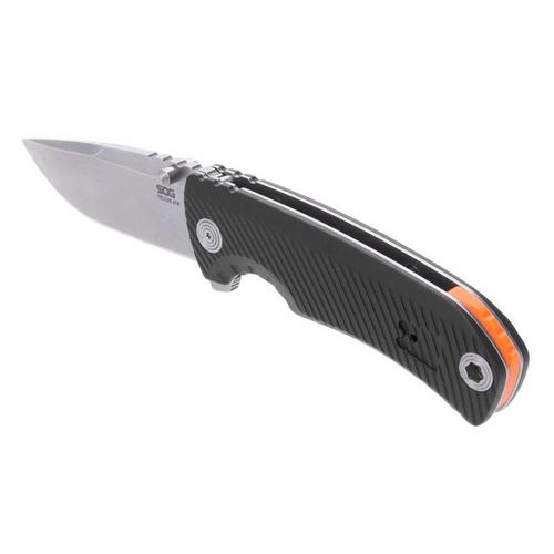 SOG Tellus ATK Clip Point Stonewashed Folding Pocket Knife - Primary Image