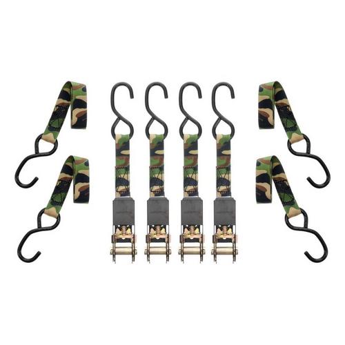 1"x8' Ratchet Strap 4 Pack - Primary Image