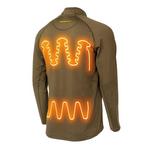 Men's Muddy Nucleus Heated Quarter Zip - Thumbnail 2 of 4