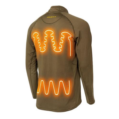 Men's Muddy Nucleus Heated Quarter Zip - Primary Image