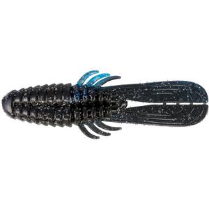 Black/Blue w/ Silver Glitter - Big Bite Baits FAFO
