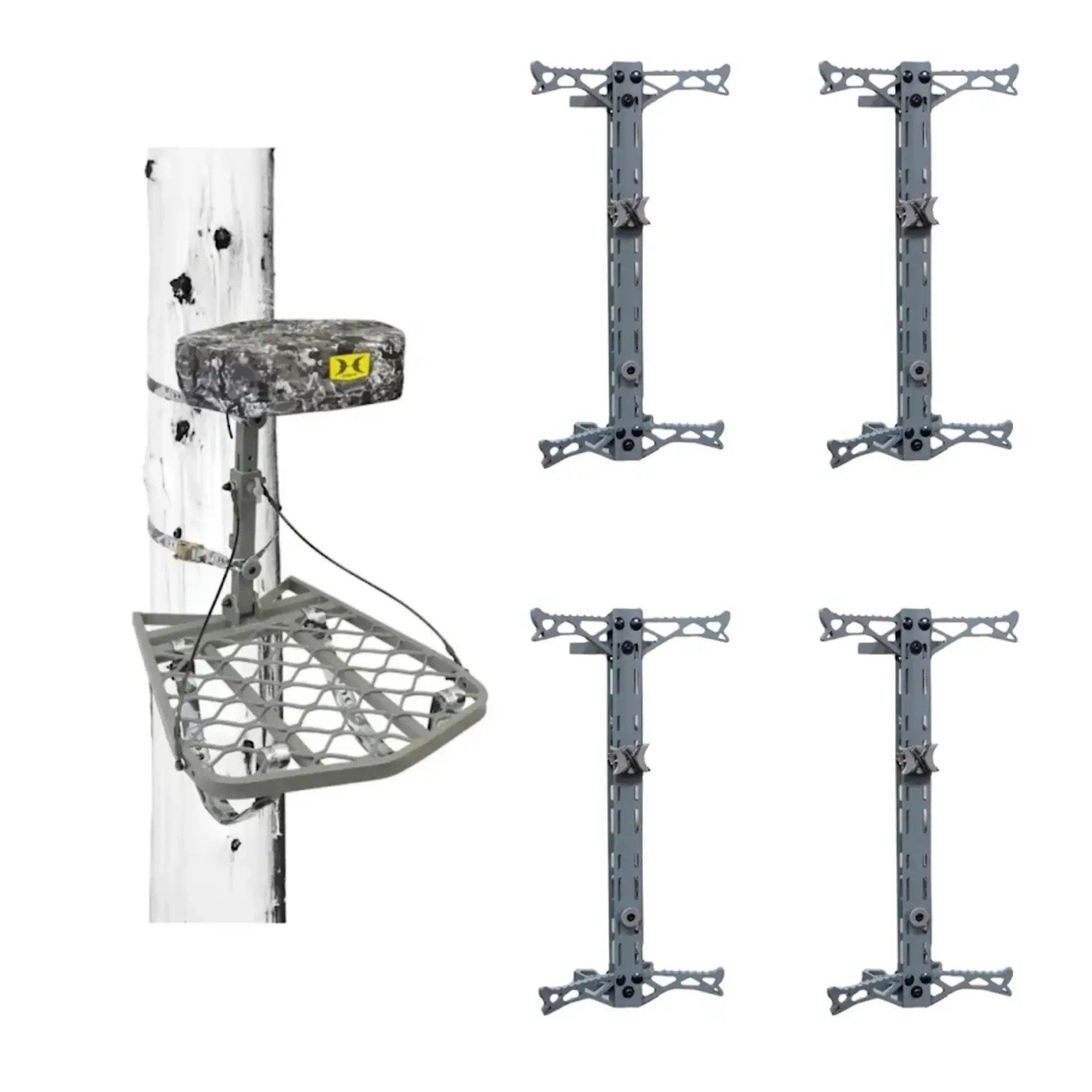 Hawk Helium Ultra Lite Hang-On Treestand Combo - Hawk