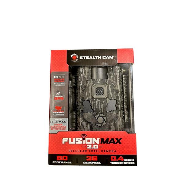 Stealth Cam Fusion Max 2.0 Cellular Trail Camera Combo