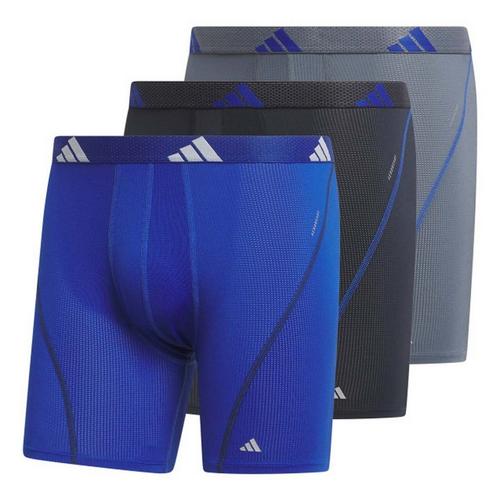 Men's adidas Performance Mesh 3 Pack Boxer Briefs - Primary Image