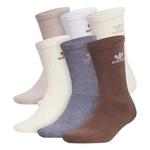 Men's adidas Trefoil Medium Cushion 6 Pack Crew Socks - Thumbnail 1 of 4