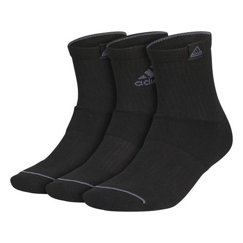 Men's adidas Cushioned Sport 3.0 High 3 Pack Quarter Socks - Primary Image