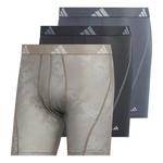 Men's adidas Performance Mesh Graphic 3 Pack Boxer Briefs - Thumbnail 1 of 3