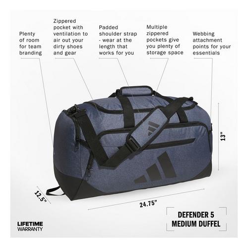 adidas Defender IV Medium Duffel Bag - Primary Image