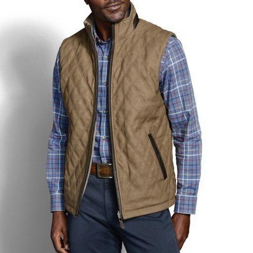 Men's Johnston & Murphy Reversible Knit Vest - Primary Image