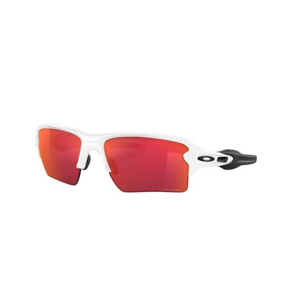 Men's Oakley Flak 2.0 XL Prizm Sunglasses Polished White/Prizm Field
