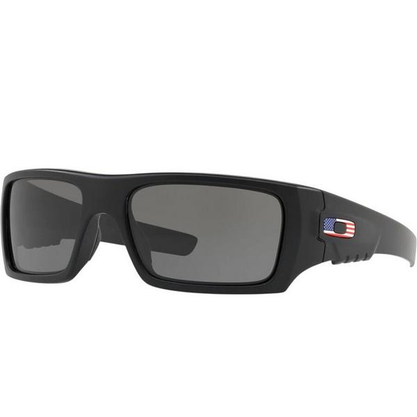 Men's Oakley Det Cord Sunglasses Matte Black/Grey