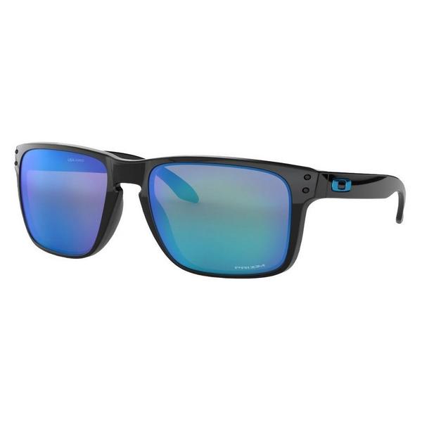 Men's Oakley Holbrook XL Prizm Sunglasses Polished Black/Prizm Sapphire