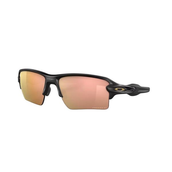 Men's Oakley Flak 2.0 XL Prizm Polarized Sunglasses Matte Black/Prizm Rose Gold Polarized
