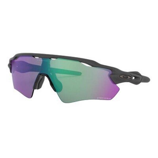 Men's Oakley Radar EV Path Prizm Sunglasses Steel/Prizm Road Jade