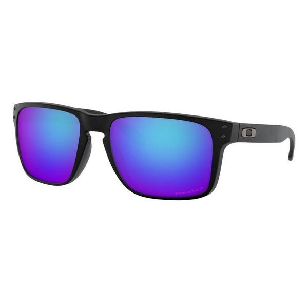 Men's Oakley Holbrook XL Prizm Polarized Sunglasses Matte Black/Prizm Sapphire Polarized