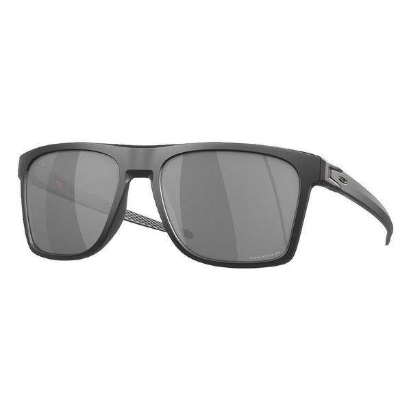 Men's Oakley Leffingwell Prizm Polarized Sunglasses Matte Black Ink/Prizm Black Iridium Polarized