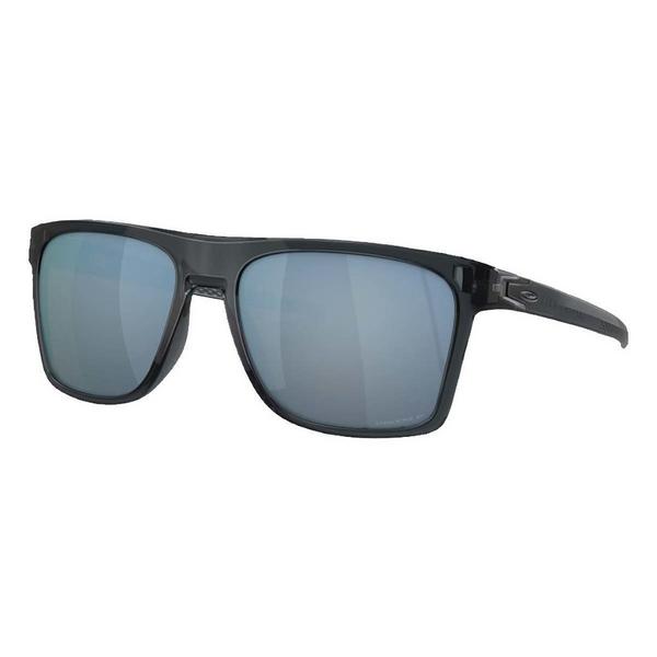 Men's Oakley Leffingwell Polarized Sunglasses Crystal black/Prizm Deep Water Polarized