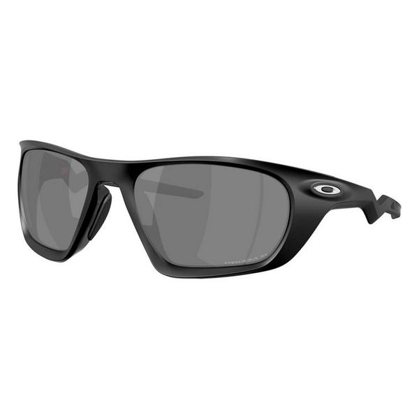 Men's Oakley Lateralis Prizm Polarized Sunglasses Matte Black/Prizm Black Polarized