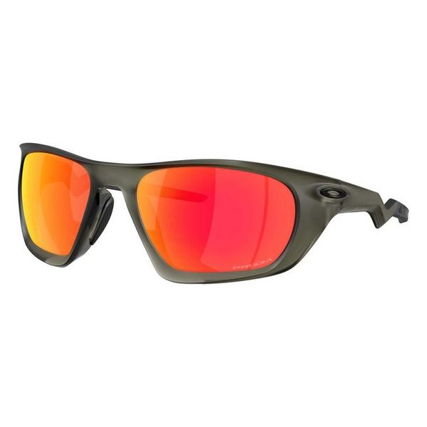 Men's Oakley Lateralis Prizm Sunglasses Matte Olive Ink/Prizm Ruby