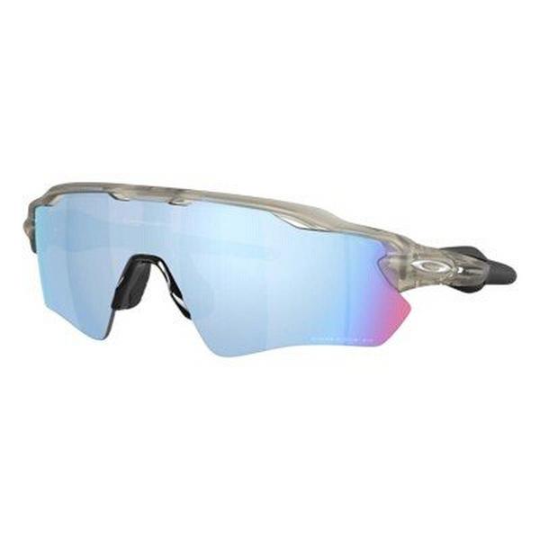 Men's Oakley Radar EV Path Prizm Polarized Sunglasses Matte Grey Ink/Prizm Deep Water Polarized
