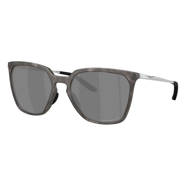 Women's Oakley Sielo SQ Prizm Polarized Sunglasses Matte Black Tortoise/Prizm Black Polarized