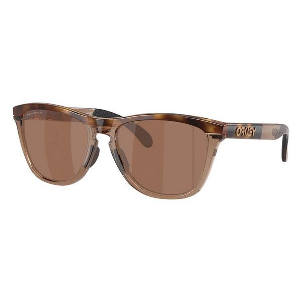 Men's Oakley Frogskins Range XL Prizm Polarized Sunglasses Brown Tort/Brown Smoke/Prizm Tungsten Polar