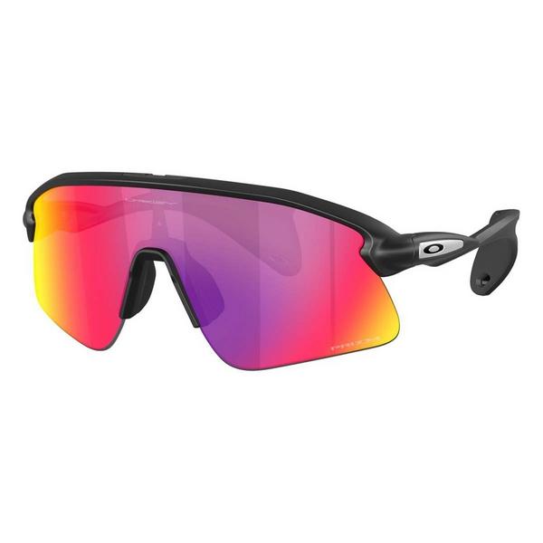Men's Oakley Stunt Devil Prizm Sunglasses Matte Black/Prizm Road