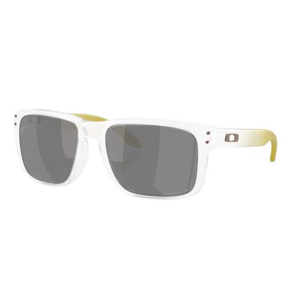 Men's Oakley Holbrook Prizm Polarized Sunglasses Matte Clear/Prizm Black Polarized