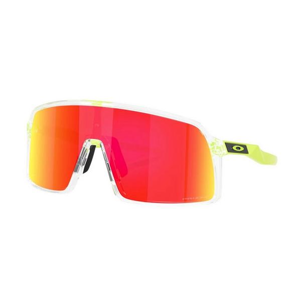 Men's Oakley Sutro Prizm Sunglasses Clear/Prizm Ruby