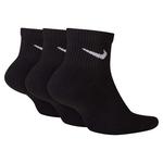 Nike Everyday Plus Medium Cushion 3 Pack Quarter Socks - Thumbnail 2 of 11