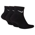 Nike Everyday Plus Medium Cushion 3 Pack Quarter Socks - Thumbnail 6 of 11