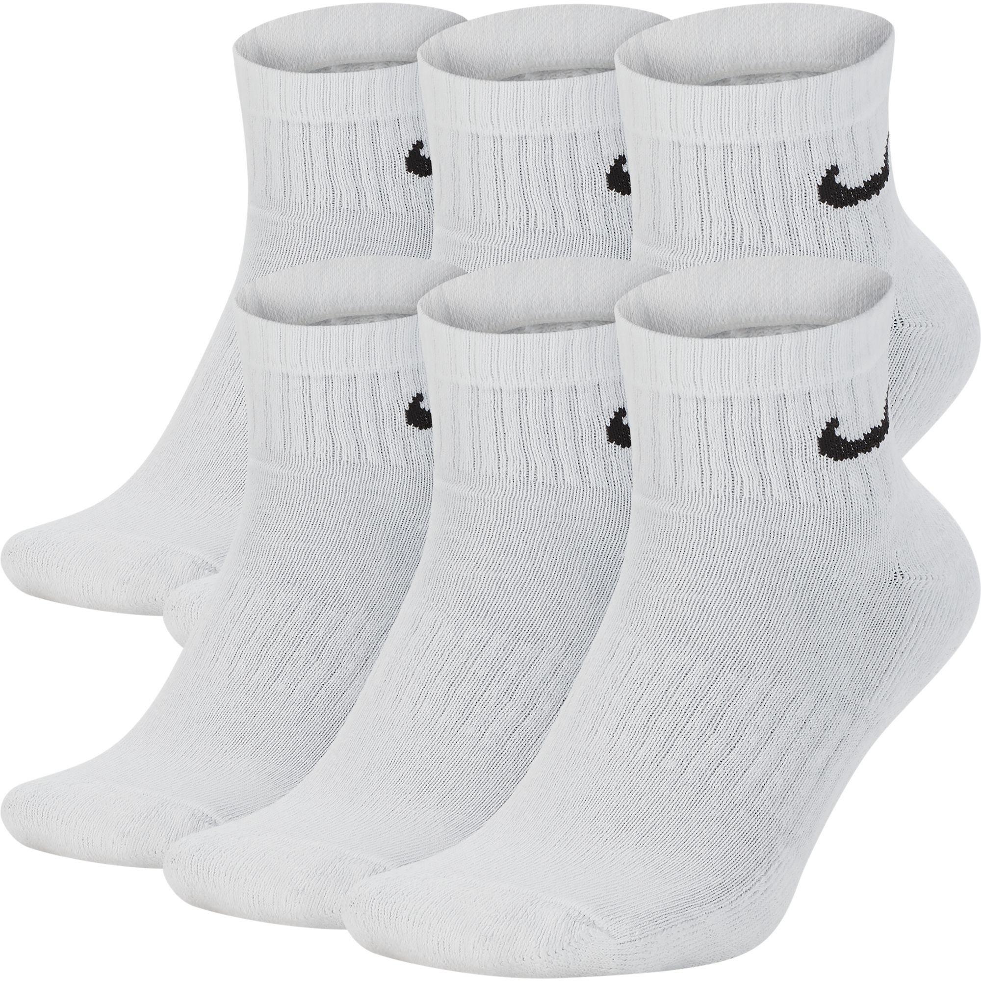 Nike Everyday Cushioned 6 Pack Training Ankle Socks