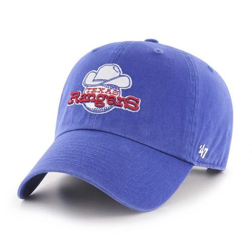 47 Brand Texas Rangers Cooperstown Clean Up Adjustable Hat - Primary Image