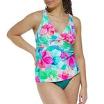 Women's Next Olina Shores Lunge Sport Swim Tankini - Thumbnail 2 of 3