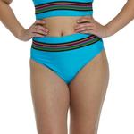 Women's Next Good Karma Rainbow Highwaist Swim Bottoms - Thumbnail 1 of 3