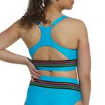 Women's Next Good Karma Rainbow V Neck Swim Bikini Top - Thumbnail 3 of 3