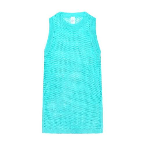 Girls' Beach Lingo Cover Me In Sunshine Crochet Dress Swim Cover Up - Primary Image