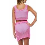 Girls' Beach Lingo Cover Me In Sunshine Crochet Swim Cover Up Set Swim Cover Up - Thumbnail 3 of 3