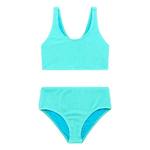 Girls' Beach Lingo Scrunchies Longline Swim Bikini Set - Thumbnail 1 of 3