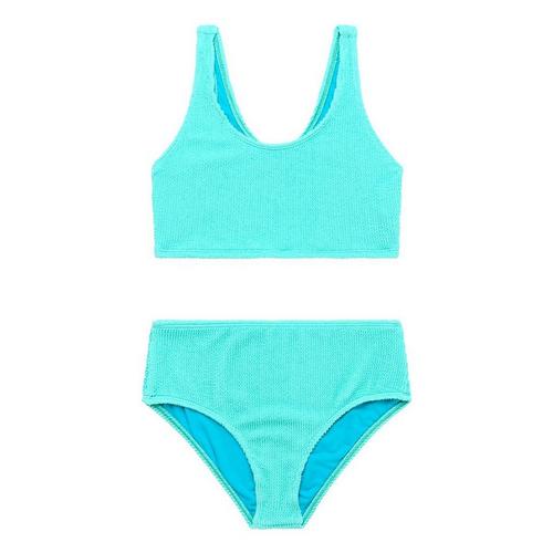 Girls' Beach Lingo Scrunchies Longline Swim Bikini Set - Primary Image