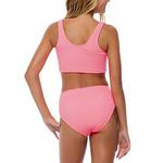 Girls' Beach Lingo Scrunchies Longline Swim Bikini Set - Thumbnail 3 of 3