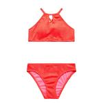 Girls' Beach Lingo Jacquard Hibiscus Swim Bikini Set - Thumbnail 5 of 6