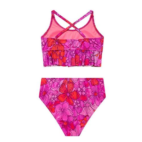 Girls' Beach Lingo Sweet & Spicy Cross Back Swim Bikini Set - Primary Image